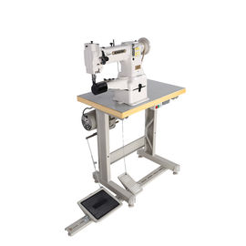 Chine machine à coudre de tapisserie d'ameublement automatique de 200 * de 100mm, machine à coudre d'alimentation d'aiguille de moteur servo  fournisseur