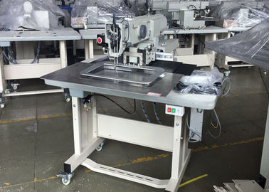 Couche horizontale de mise sur pied électrique automatisée à extrémité élevé de machine à coudre pour le tapis fournisseur