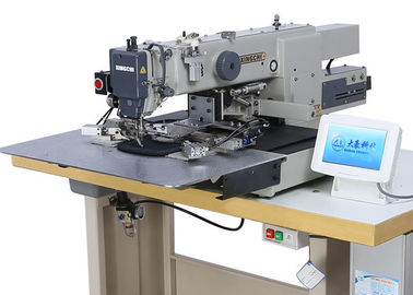 Machine à coudre de denim automatique, machine à coudre en cuir électrique de bras de cylindre  fournisseur